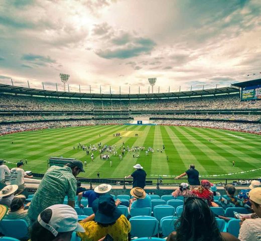 Cricket fans are enjoying the lovely match